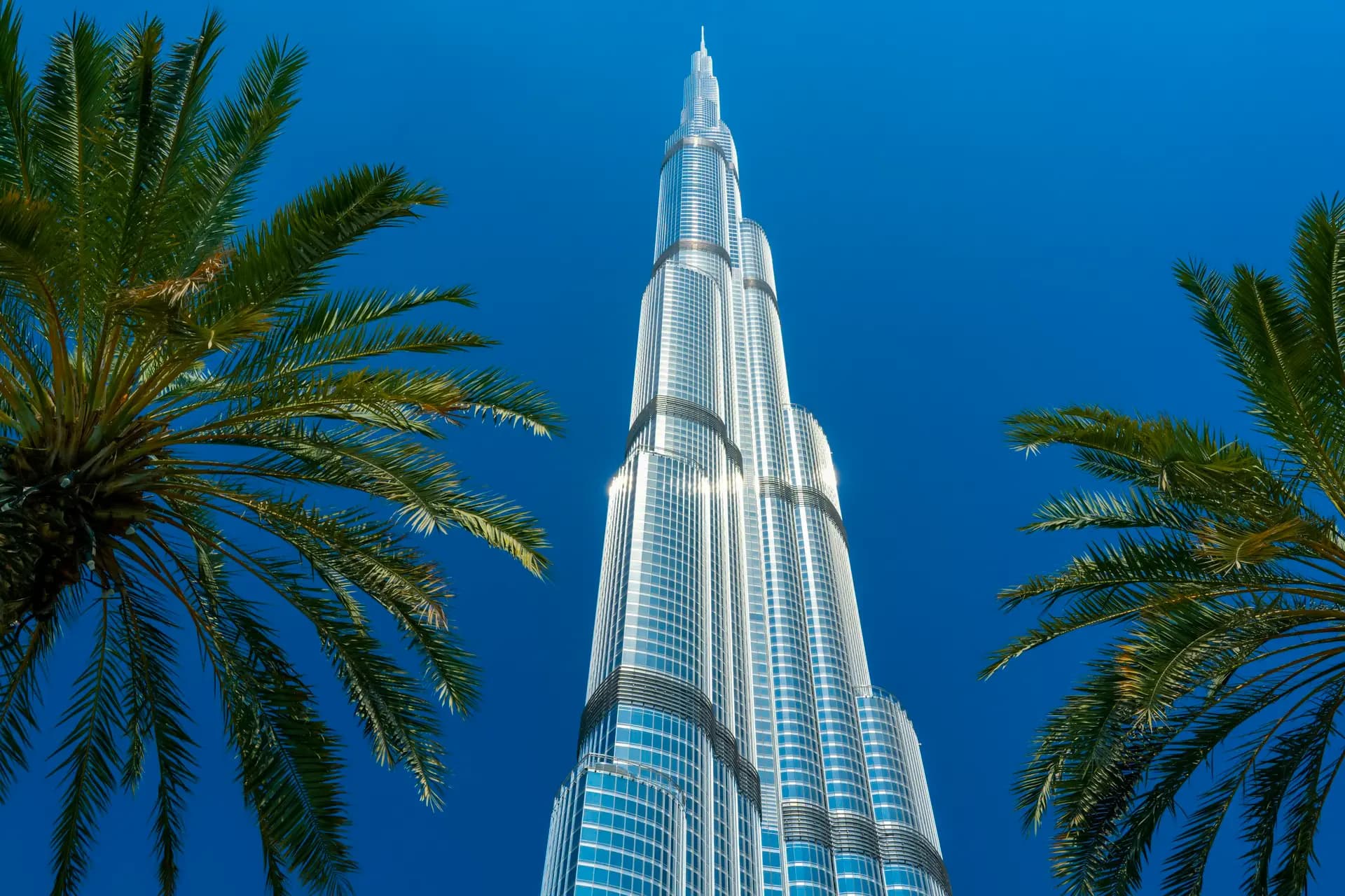 Burj Khalifa and Dubai skyline — backdrop for pre-order signup